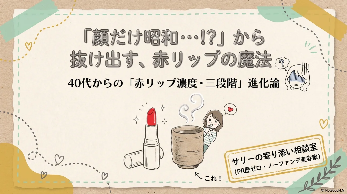 赤リップ濃度三段階