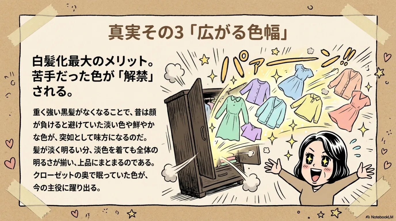 明度・コントラスト再調整のイラスト