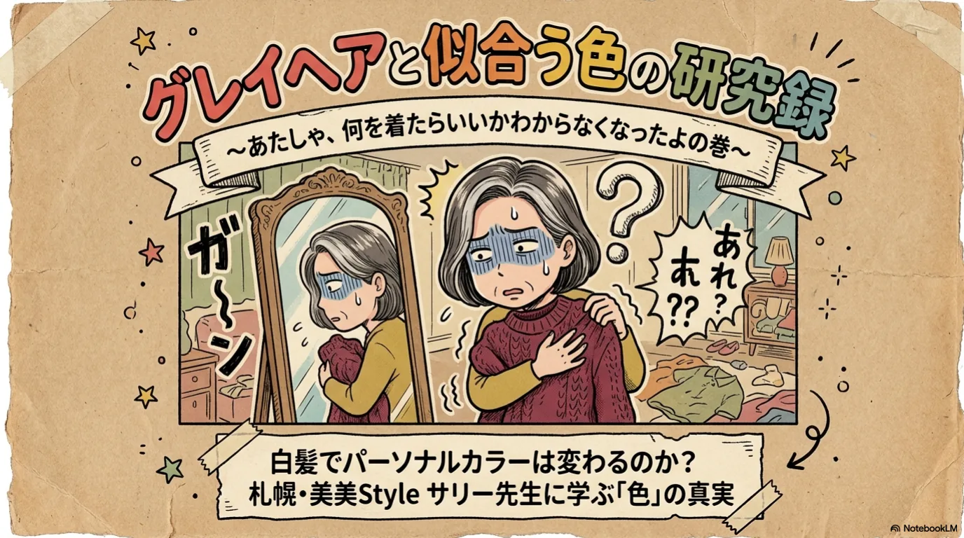 グレイヘア色三真実