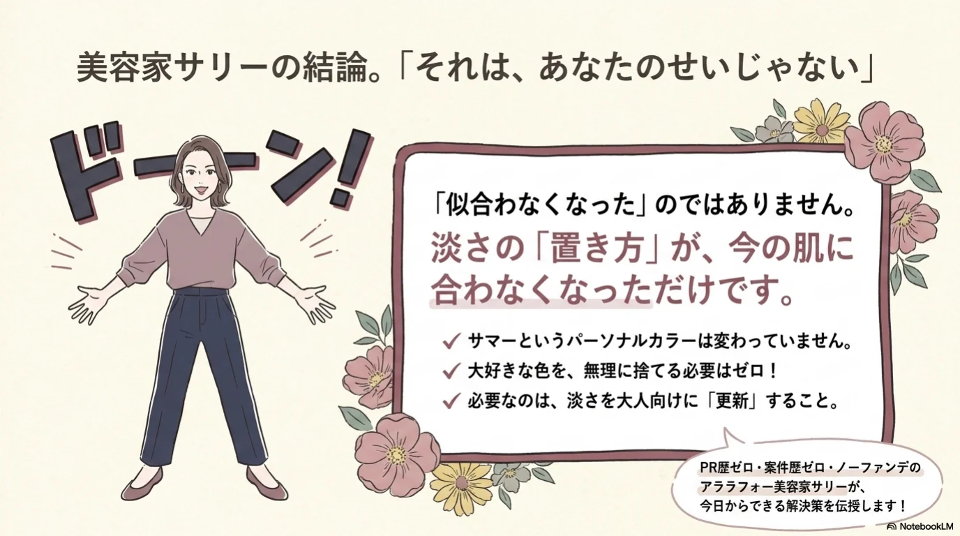 パステル卒業三段階の解説イラスト（3）