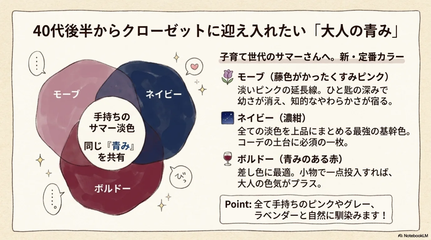 パステル卒業三段階の解説イラスト（12）