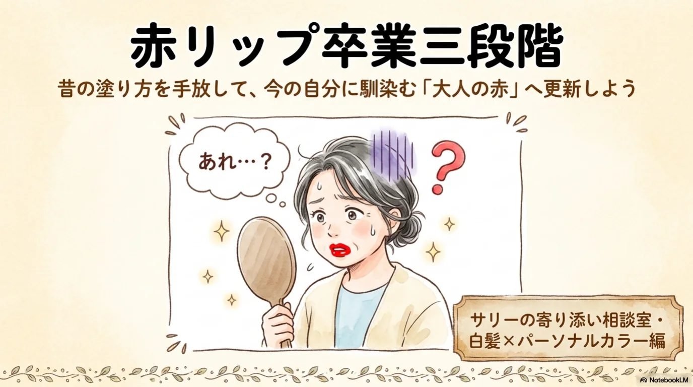 赤リップ卒業三段階